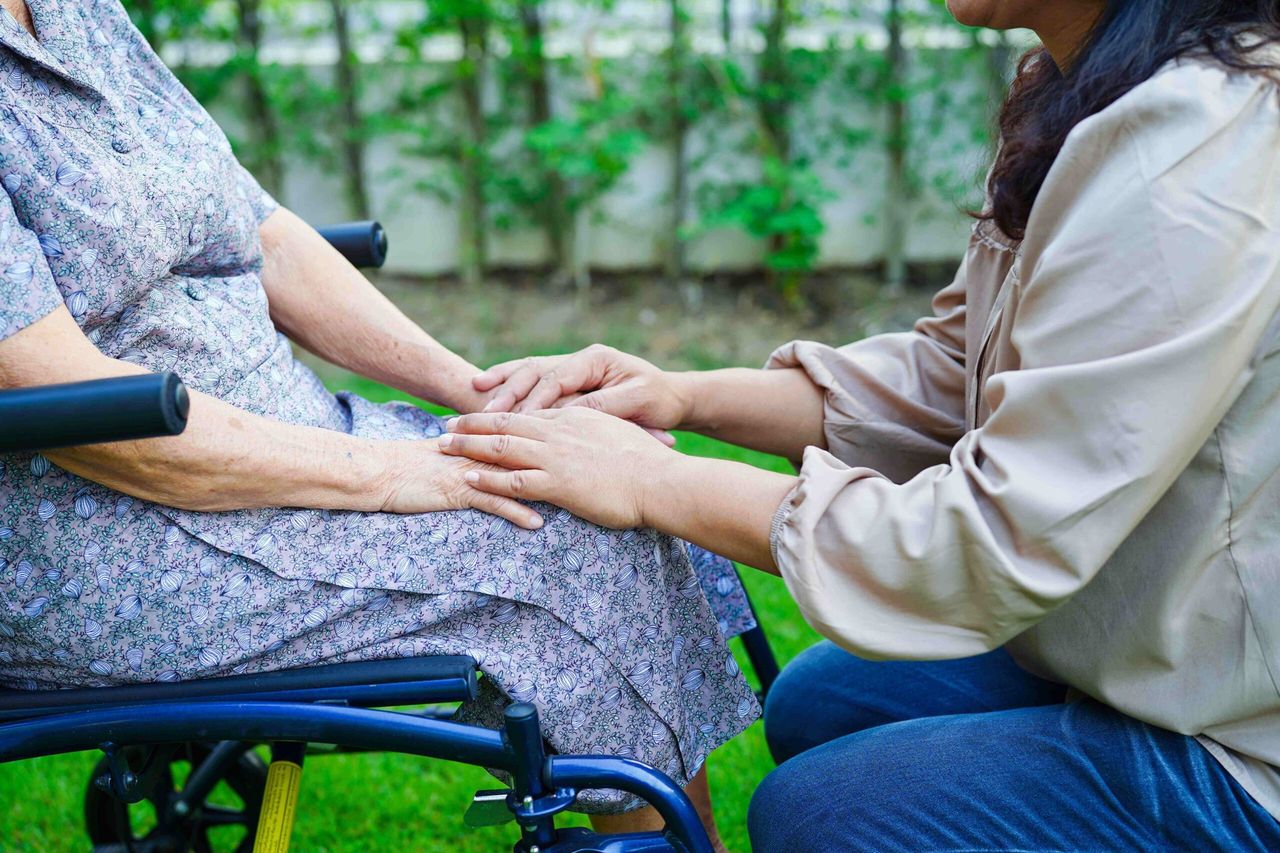 NDIS support bond between women